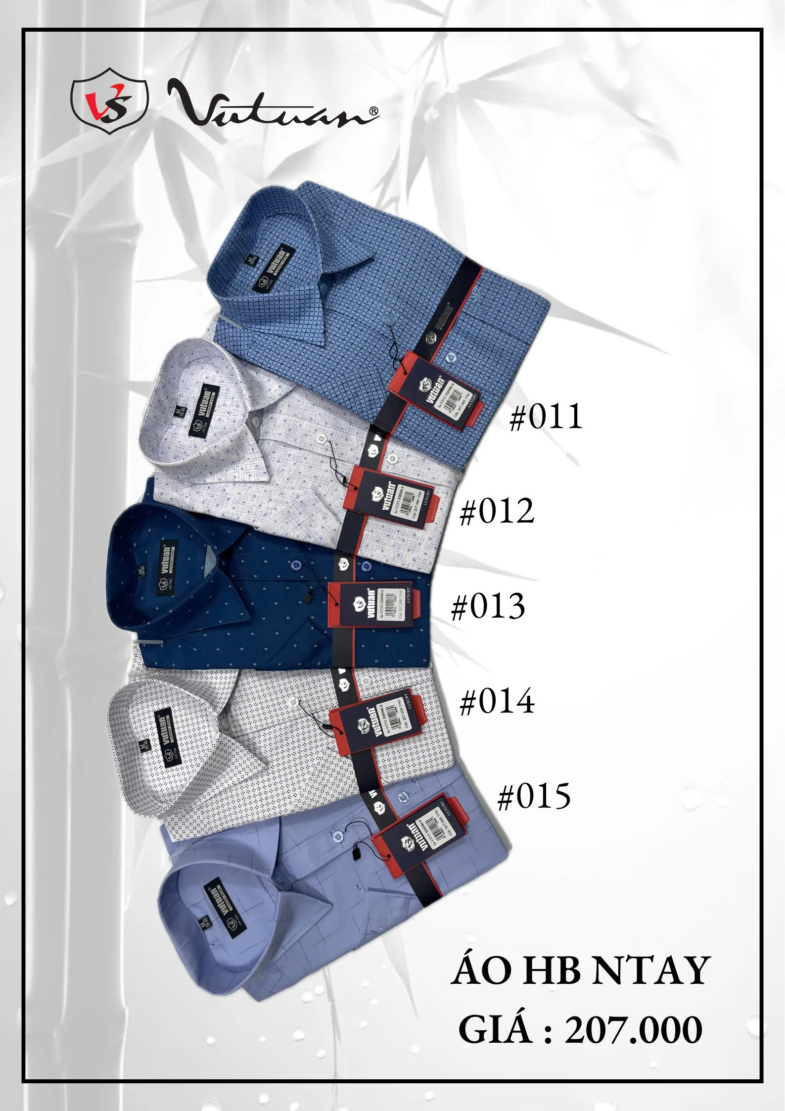 Áo Sơ Mi HB Ngắn Tay VT3